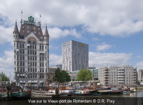 Vue sur le Vieux-port de Rotterdam D.R. Pixy